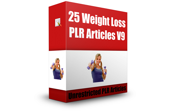 25 Weight Loss PLR Articles V9