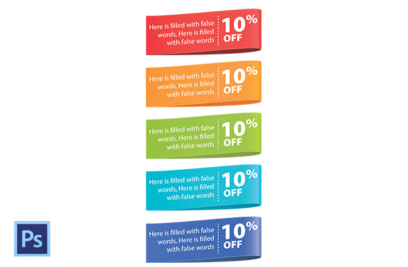 Coupon Tags AI PSD