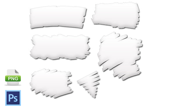 Fluffy Overlay Graphics PSD PNG