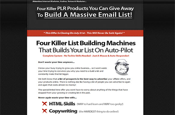 List Builder Pro HTML PSD Template