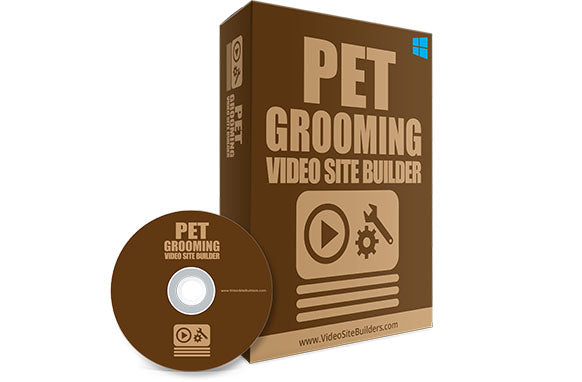 Pet Grooming Video Site Builder