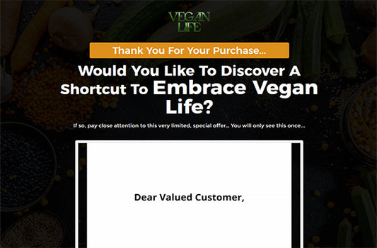 Vegan Life Upgrade Package