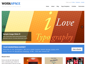 Work Space Premium WordPress Theme