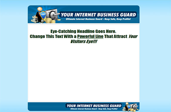 Your Internet Business Guard HTML Minisite Template