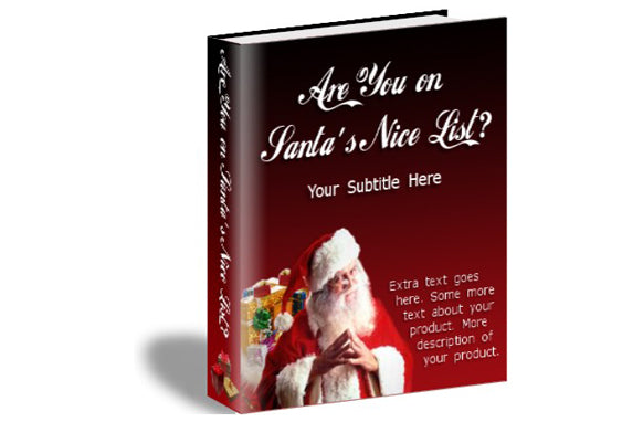 Santas Nice List HTML Web Product Template