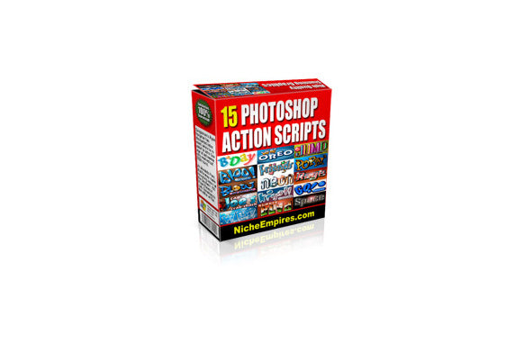 15 Photoshop Action Script Collection