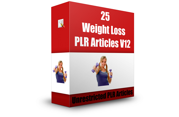 25 Weight Loss PLR Articles V12