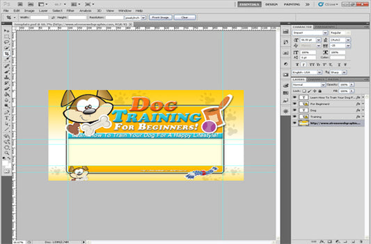 Dog Training For Beginners PSD Template