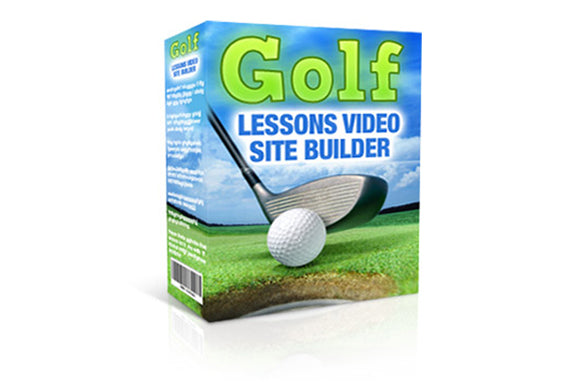 Golf Lessons Video Site Builder