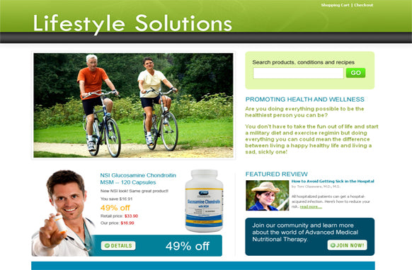 Lifestyle Solutions HTML and PSD Template