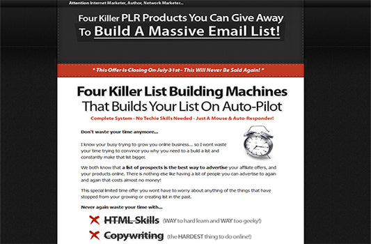 List Builder Pro HTML PSD Template