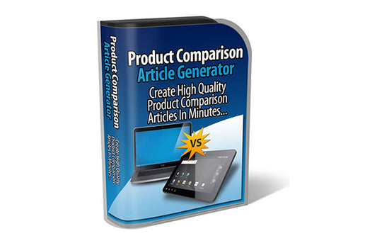 Product Comparison Article Generator