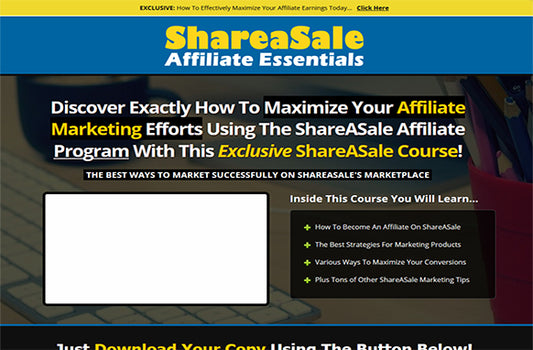Shareasale Marketing Essentials Upgrade Package