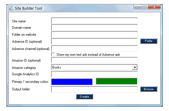 Candle Making Site Builder