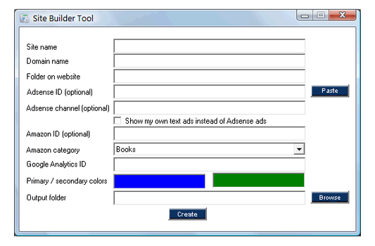 Candle Making Site Builder