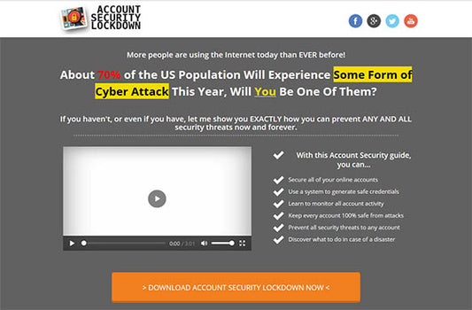 Account Security Lockdown