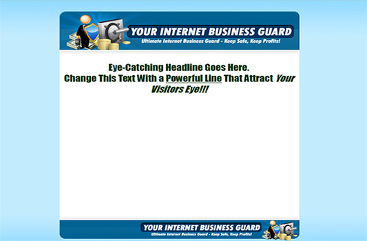 Your Internet Business Guard HTML Minisite Template