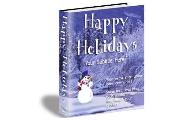 Snow Man HTML Web Product Template