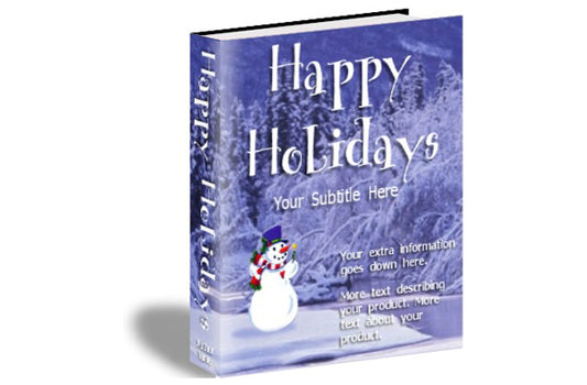Snow Man HTML Web Product Template