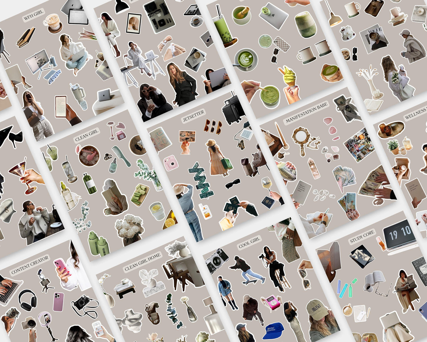 400+ Viral Instagram Carousel Stickers: Aesthetic Canva Templates with MRR & PLR Rights