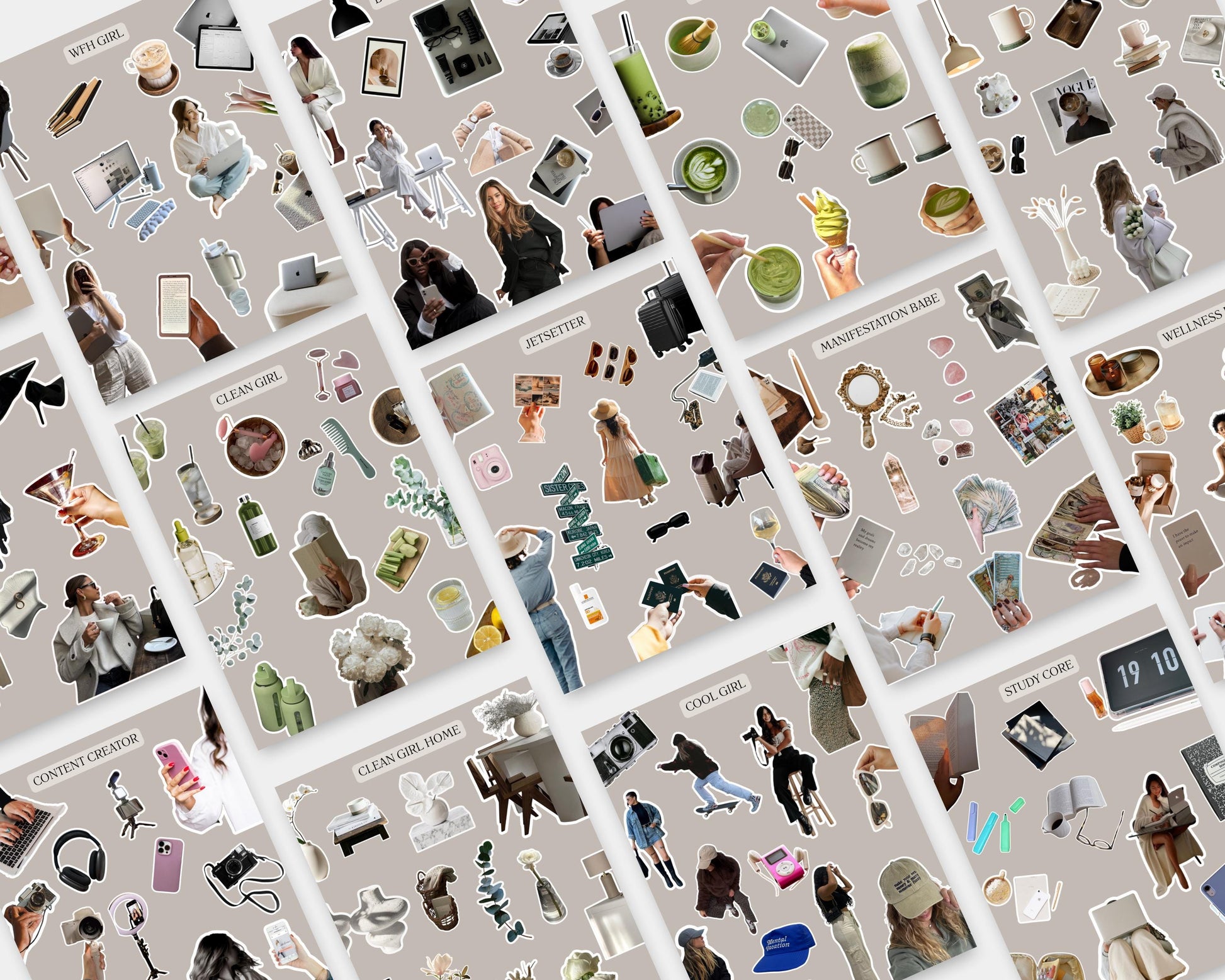 400+ Viral Instagram Carousel Stickers: Aesthetic Canva Templates with MRR & PLR Rights