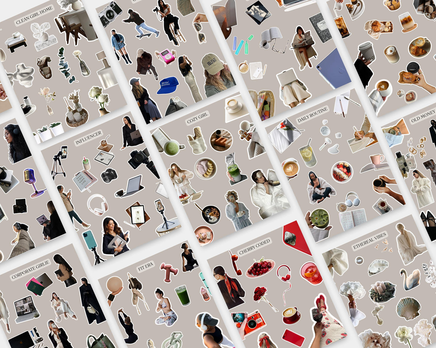 400+ Viral Instagram Carousel Stickers: Aesthetic Canva Templates with MRR & PLR Rights