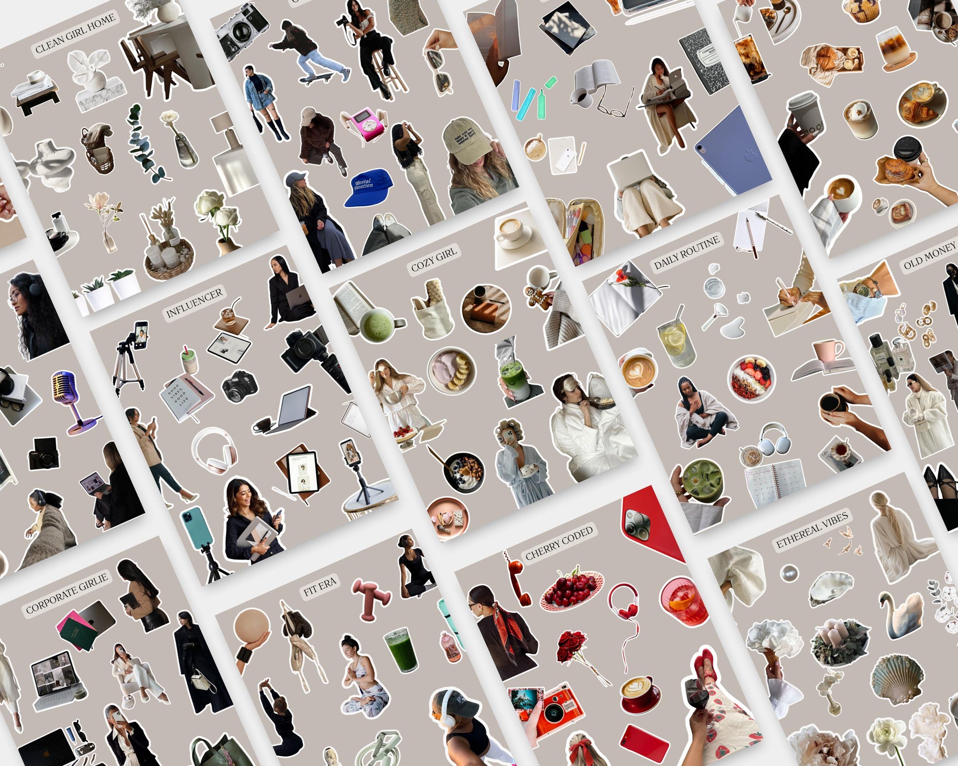 400+ Viral Instagram Carousel Stickers: Aesthetic Canva Templates with MRR & PLR Rights