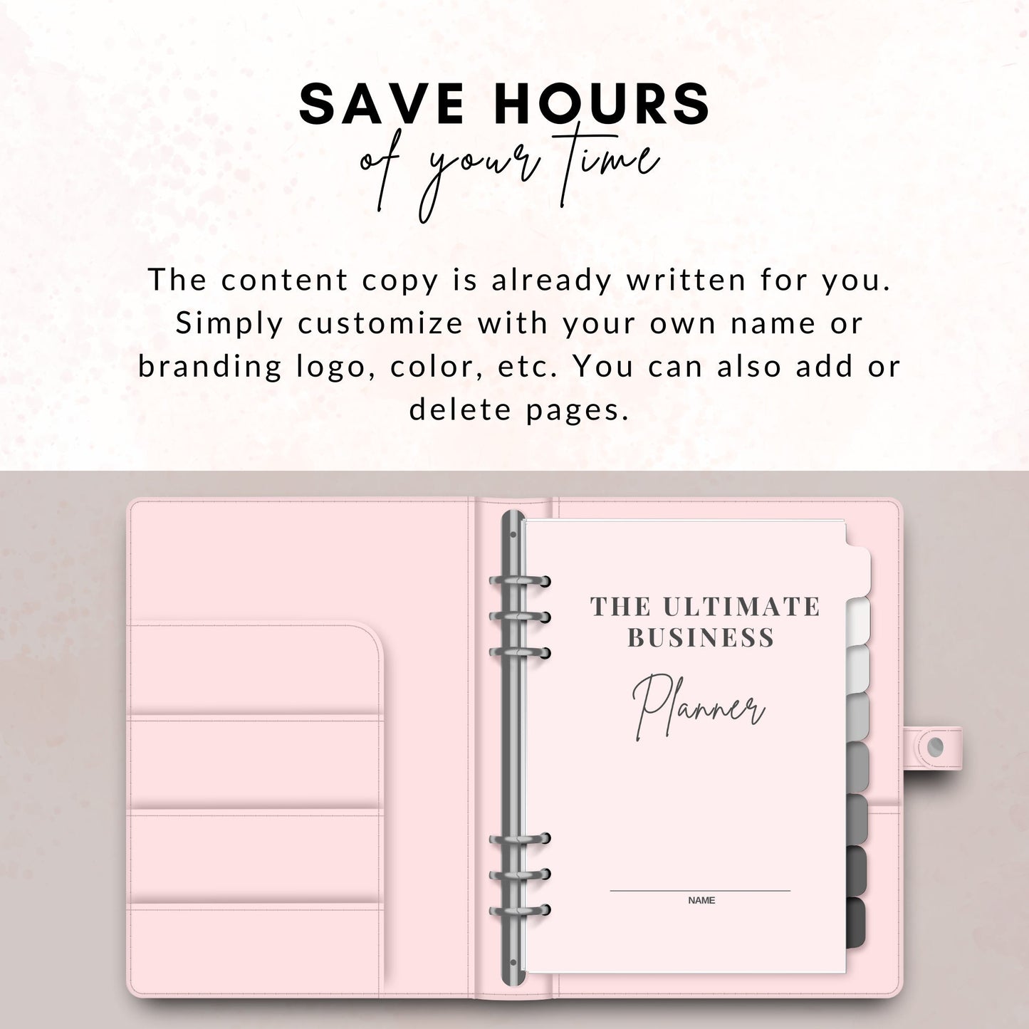 Ultimate Business Planner Bundle | Small Business Planner, Canva Templates & Resell Rights, Passive Income, Printable Planner, Business Plan