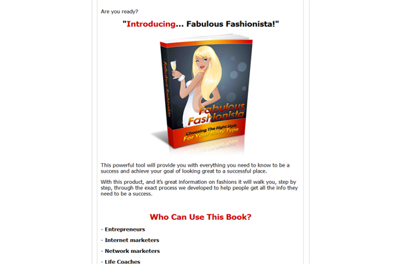 Fabulous Fashionista